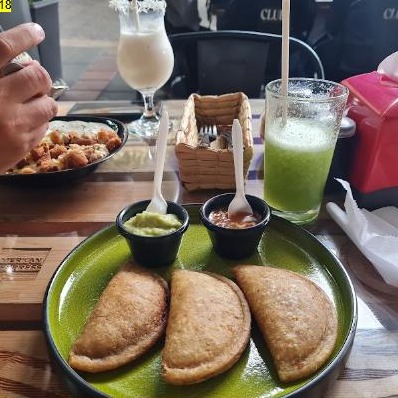 Empanadas de verde
